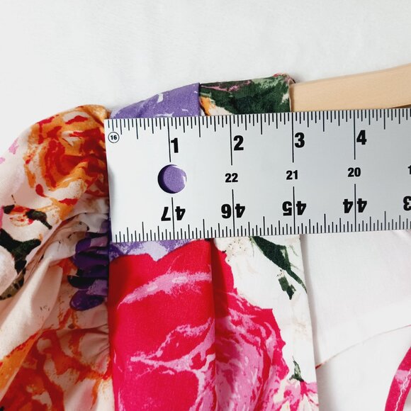 Buddy Love, NWT Bonnie Puff Sleeve Mini Dress, Love Story  Floral Small Coquette - Picture 14 of 16